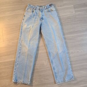 Vintage Polo Ralph Lauren Women's Tag Size 16(25") Light Blue Straight Jeans